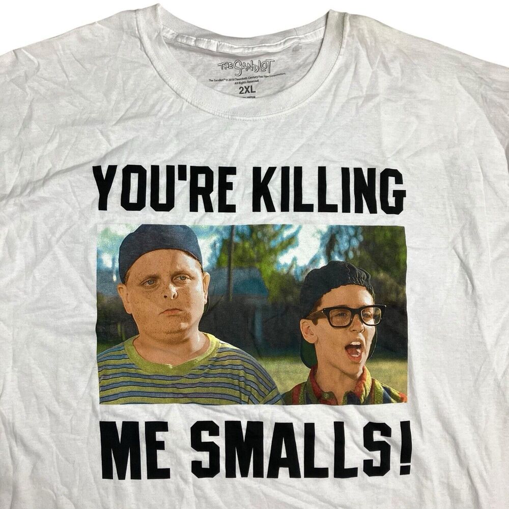 Sandlot‎ T-Shirt Mens 2XL You’re Killing Me Smalls Baseball Movie Nostalgia 90’s
